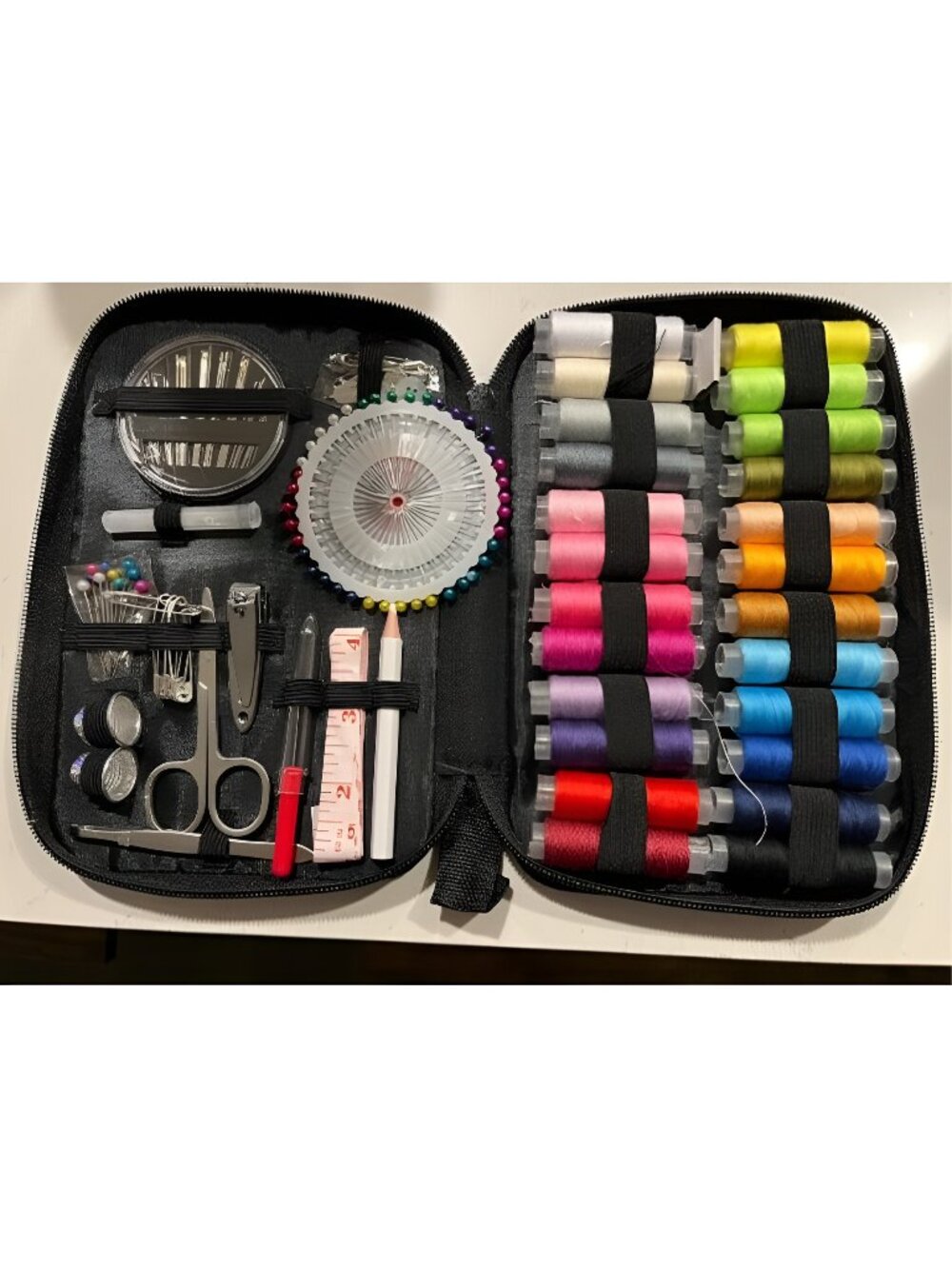 Sewing Kit with Case, 130 pcs Sewing Supplies for Home Travel